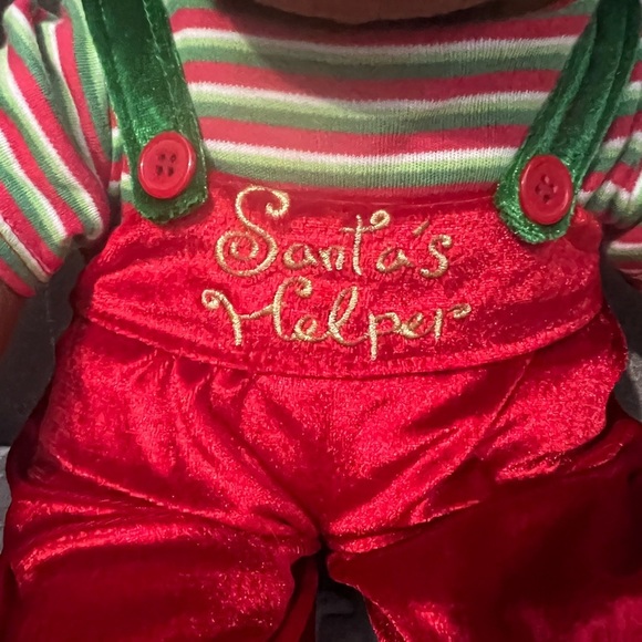 Build A Bear Santas Helper Moose Stuffed Animal Plush with Light Up Antl… - Picture 3 of 6